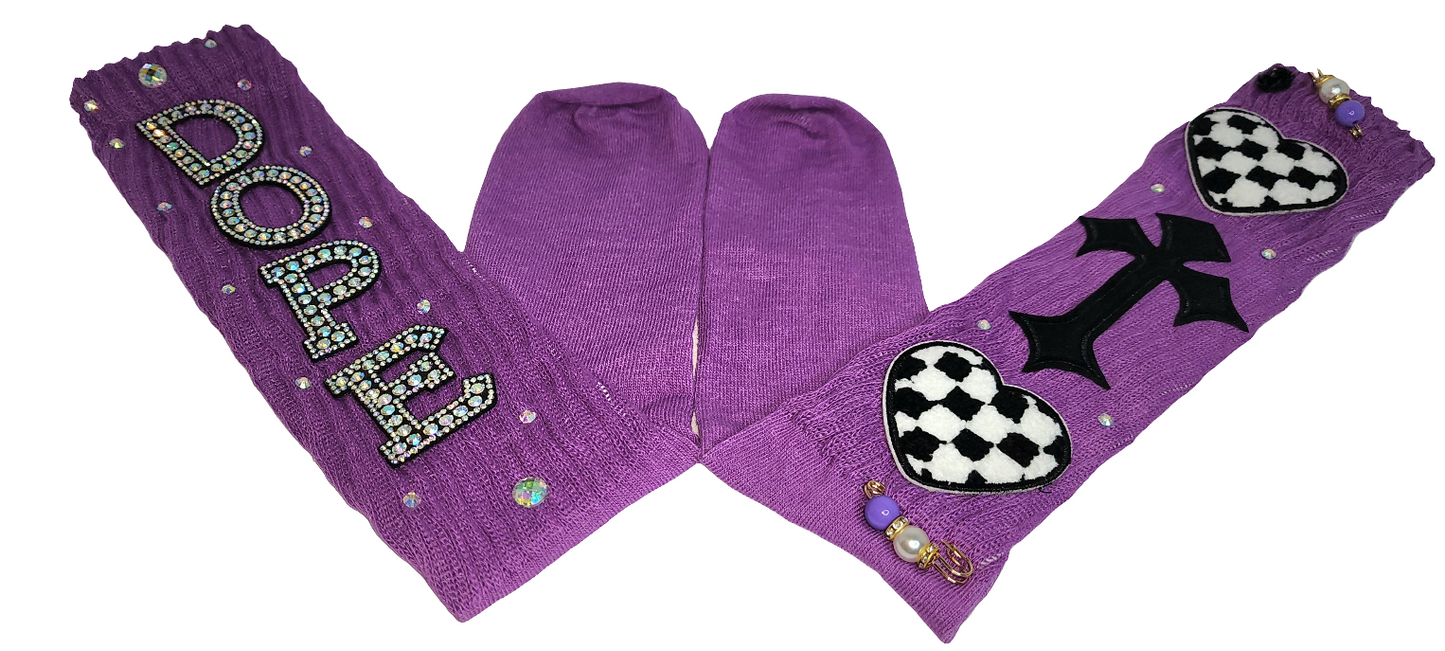 Purple Dope Junk Socks