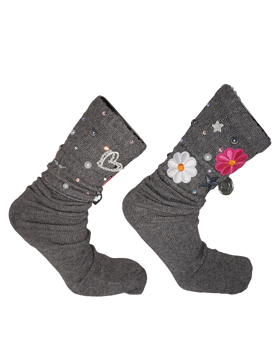 Gray Junkie socks