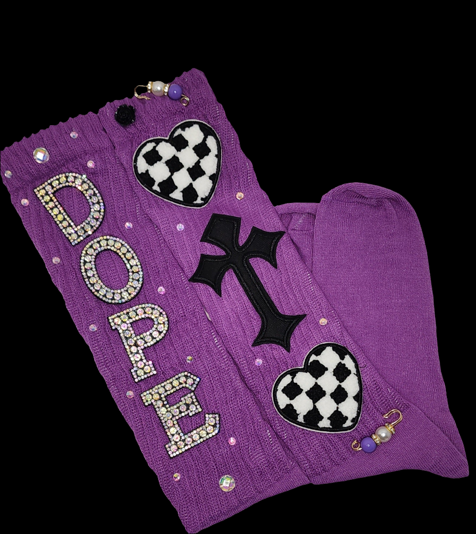 Purple Dope Junk Socks