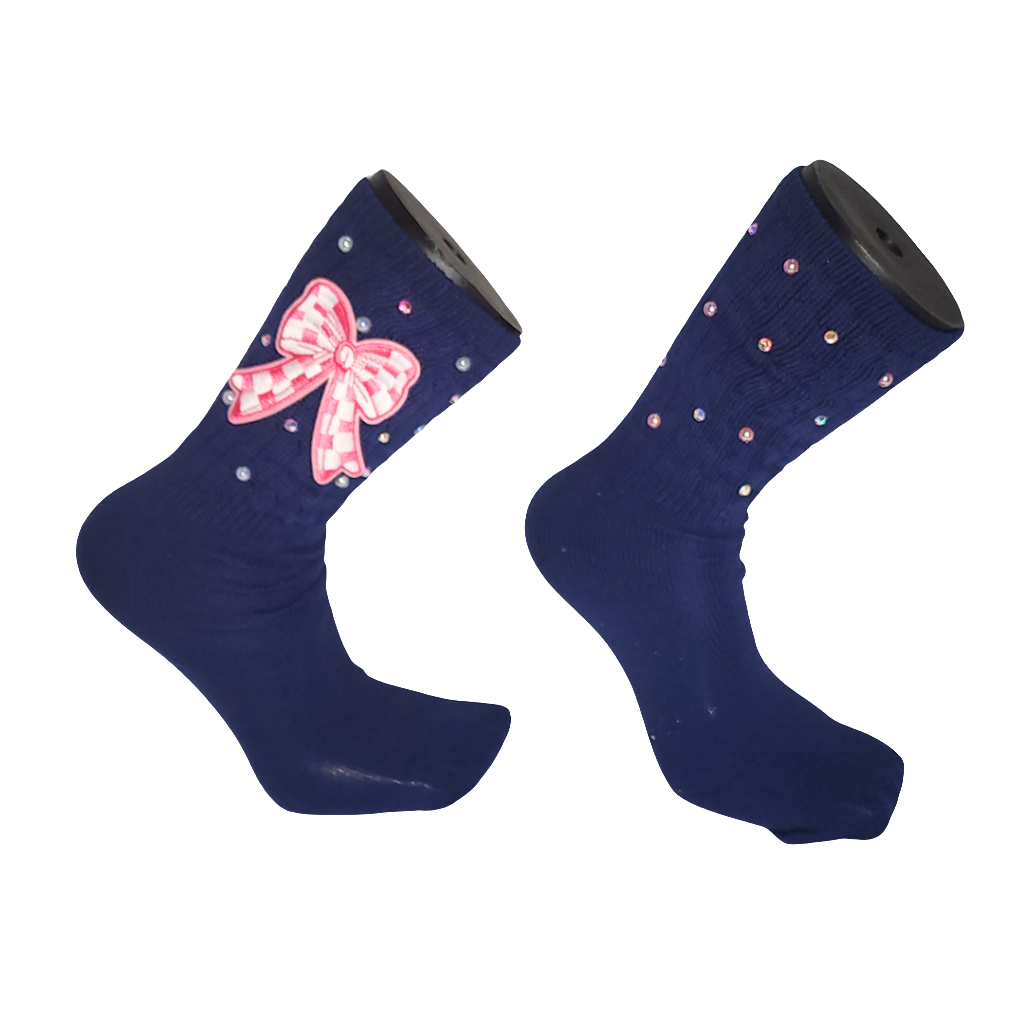 Naturally Dope Navy Blue Junkie socks