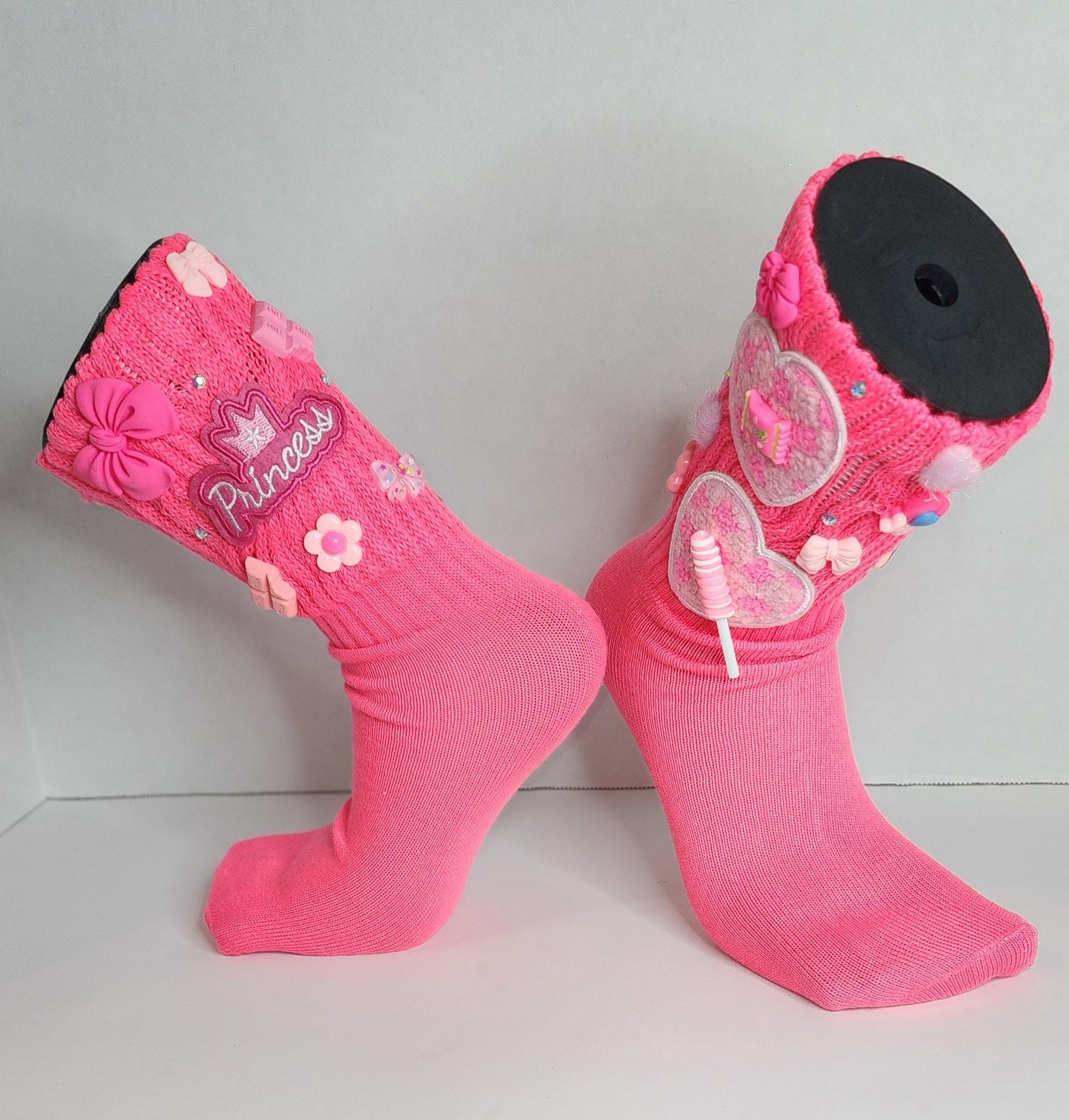 Pink Princess Junk Socks
