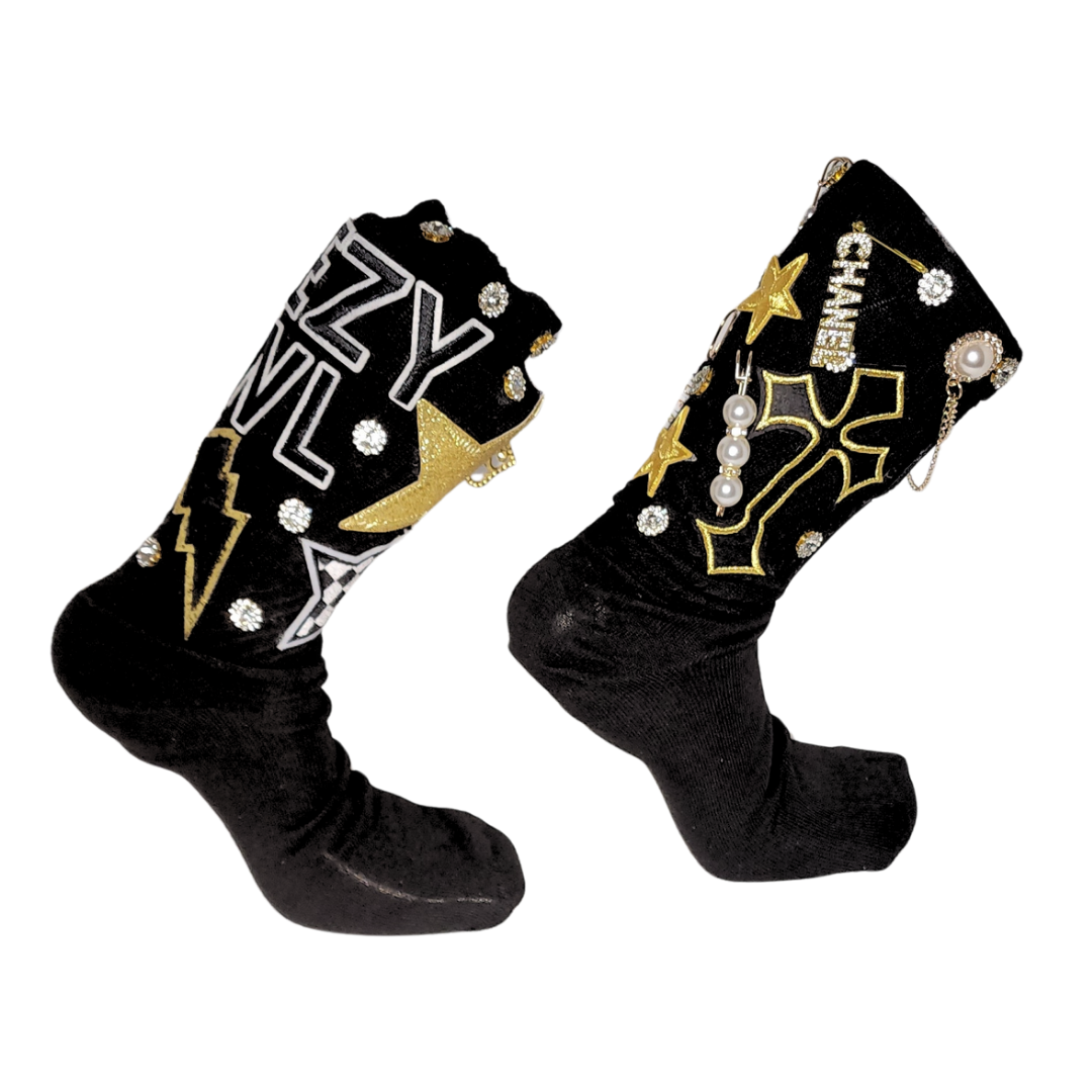 CB Breezy Bowl Designer Black Junkie socks