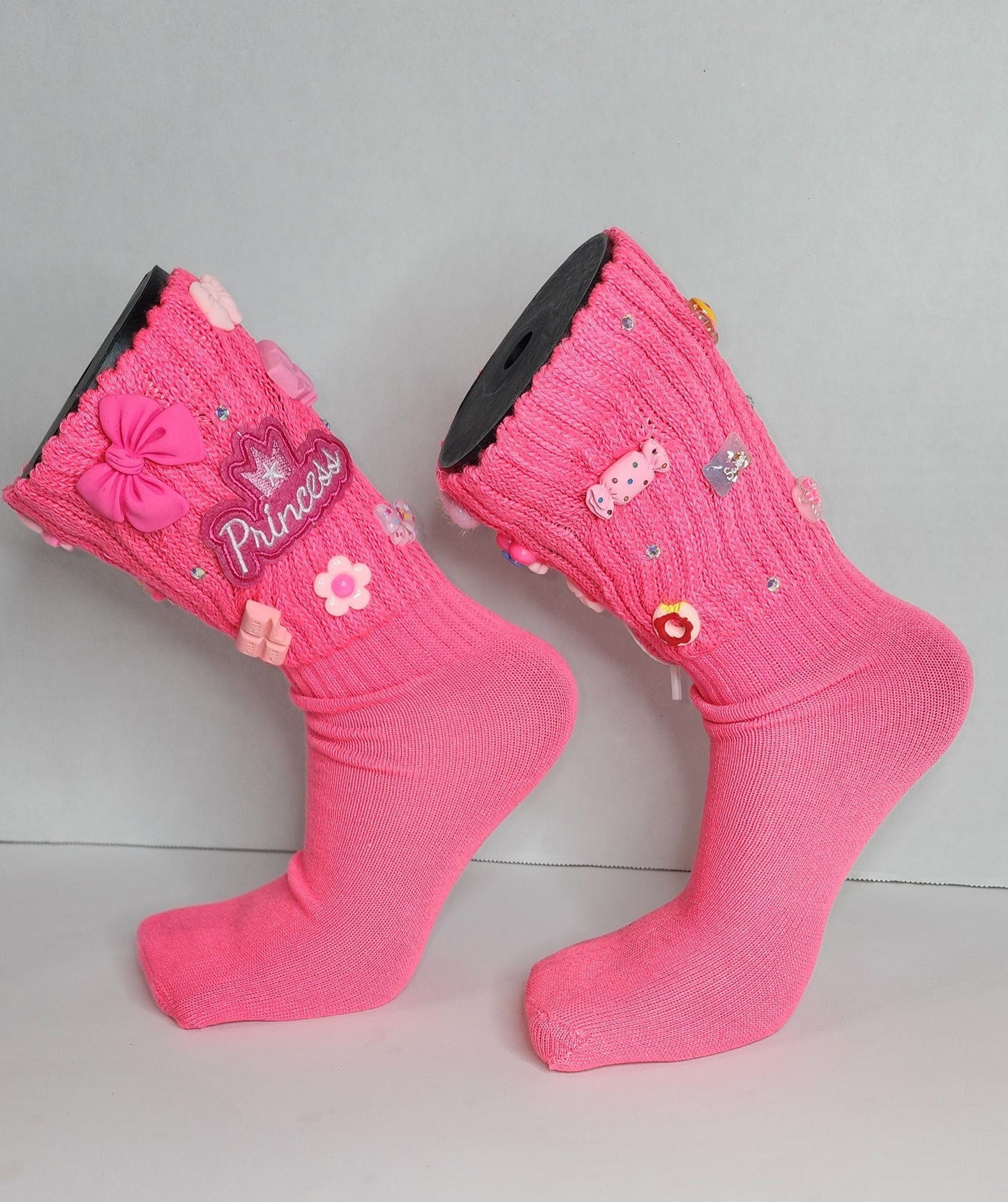 Pink Princess Junk Socks