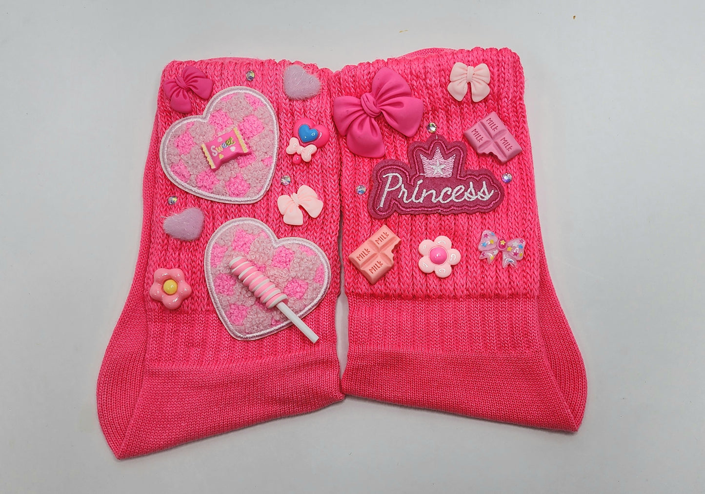 Pink Princess Junk Socks