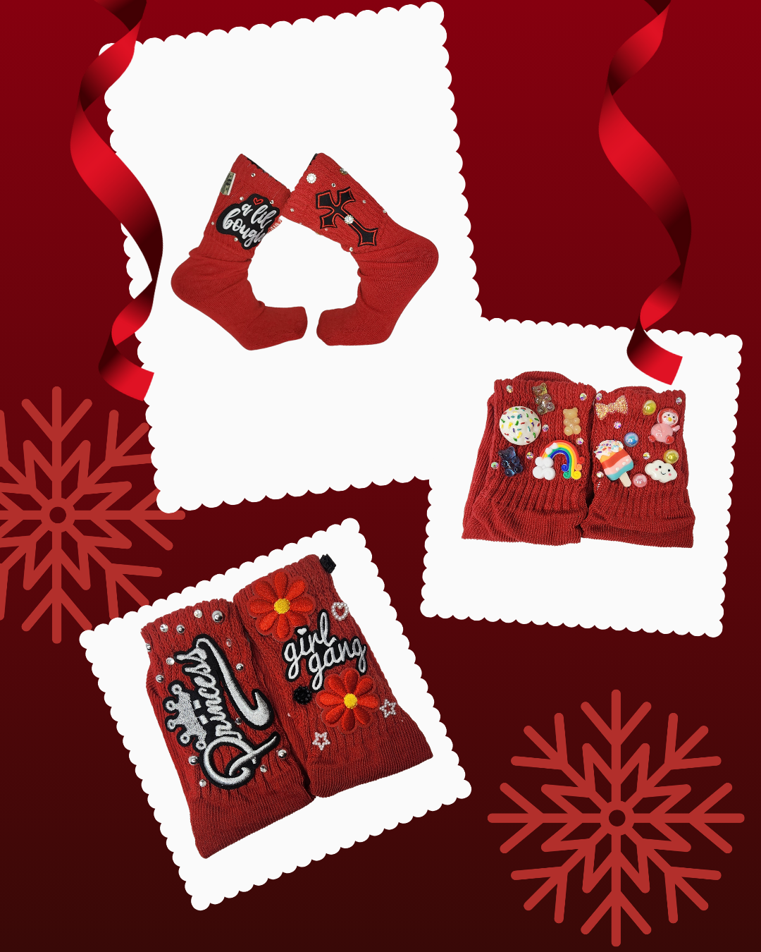 Gloss Boss Junk Socks