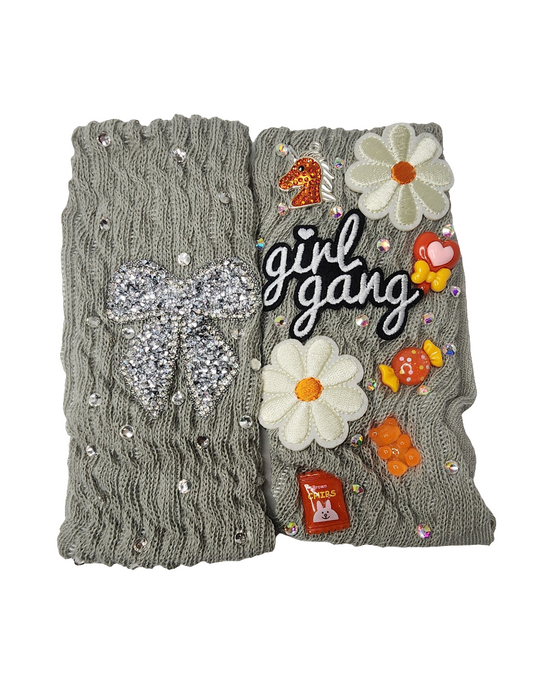 Gray Girl Gang Junkie socks