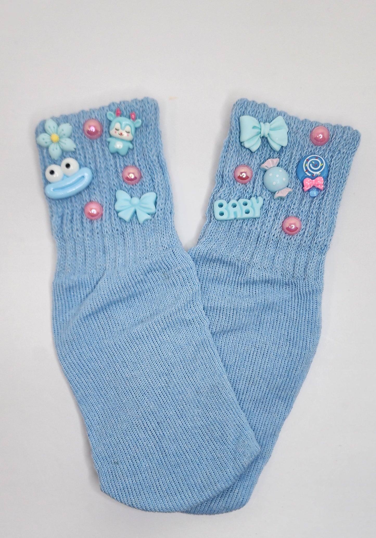 Children Assorted Blue Junk Socks 💙